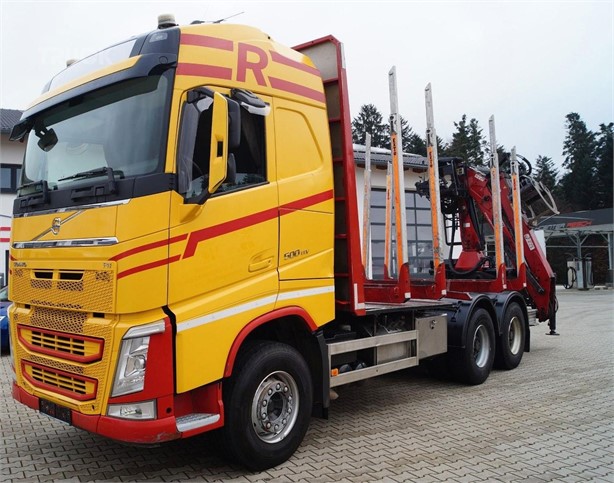 2014 VOLVO FH500 Used Holztransporter zum verkauf