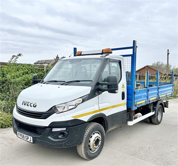 2019 IVECO DAILY 72-170 Gebraucht Tipper Kranwagen zum verkauf