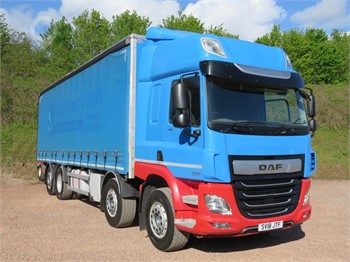 2018 DAF CF450 Used Curtain Side Trucks for sale