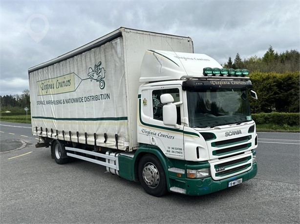 2010 SCANIA P230 Used Curtain Side Trucks for sale