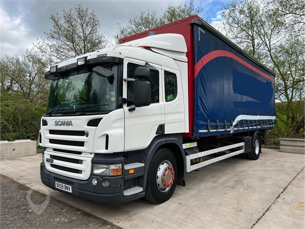 2010 SCANIA P320 Used Curtain Side Trucks for sale