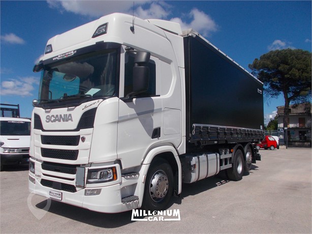 2018 SCANIA R450 Used Curtain Side Trucks for sale