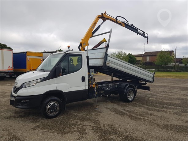 2022 IVECO DAILY 35C16 Used Tipper Crane Vans for sale