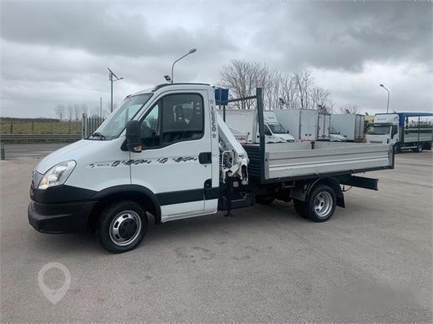 2012 IVECO DAILY 35C15 Used Dropside Crane Vans for sale