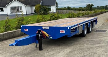2024 MAC TRAILER MFG 2AXLE CONTAINER New Standard Flatbed Trailers for sale