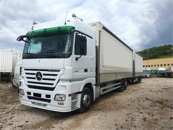 2010 MERCEDES-BENZ ACTROS 2548 Used Curtain Side Trucks for sale