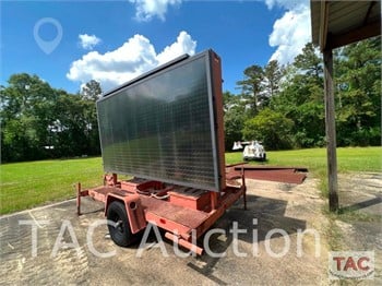 PRECISION SOLAR CONTROLS TOWABLE MESSAGE BOARD Used Safety Shop / Warehouse upcoming auctions