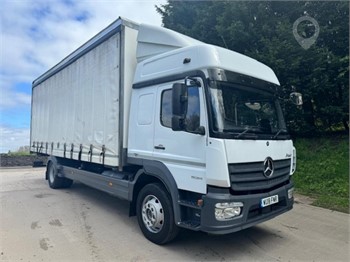 2018 MERCEDES-BENZ ATEGO 1824 Used Curtain Side Trucks for sale
