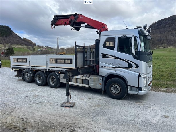 2014 VOLVO FH500 Used Tractor with Crane for sale