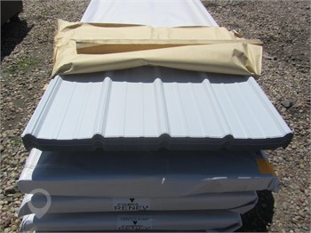 2024 KUSH MFG PREMIUM PLUS WHITE REV STEEL ROOFING / SIDING New Roofing Building Supplies upcoming auctions