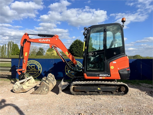 2018 KUBOTA KX027-4 Used Mini (up to 12,000 lbs) Excavators for sale