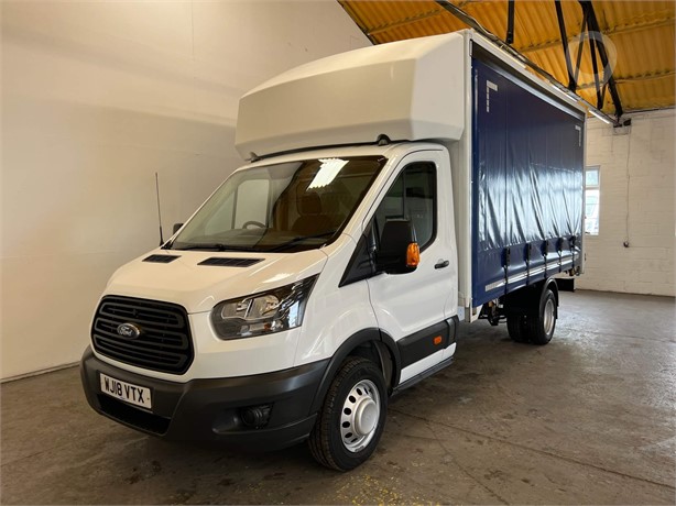 2018 FORD TRANSIT Used Curtain Side Vans for sale