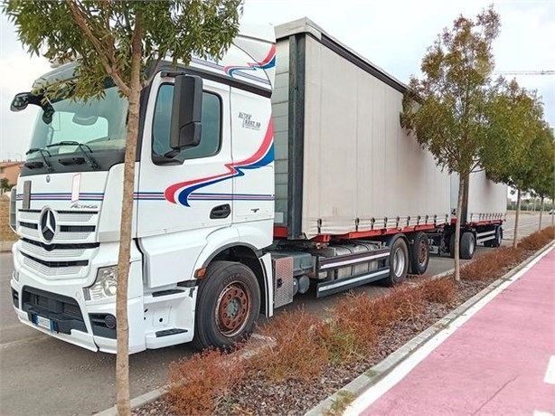 2015 MERCEDES-BENZ ACTROS 2551 Used Drawbar Trucks for sale