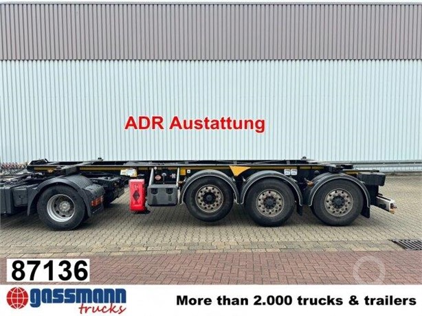 2020 KÄSSBOHRER MULTICONT CONTAINER CHASSIS MULTICONT CONTAINER CH Used Skeletal Trailers for sale