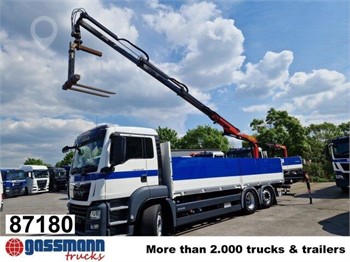 2018 MAN TGS 26.420 Used Crane Trucks for sale