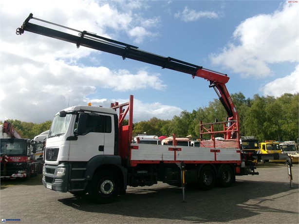 2009 MAN TGS 26.320 Used Standard Flatbed Trucks for sale