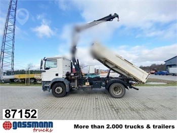 2008 MAN TGM 18.280 Used Tipper Trucks for sale