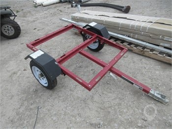 SMALL TRAILER TRAILER FRAME Used Lawn / Garden Personal Property / Household items upcoming auctions