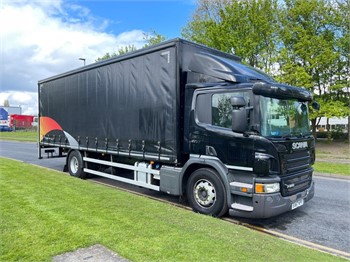 2018 SCANIA P280 Used Curtain Side Trucks for sale