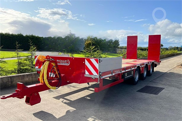 2024 MCCAULEY 3 AXLE ULTRA LOW LOADER New Standard Flatbed Trailers for sale