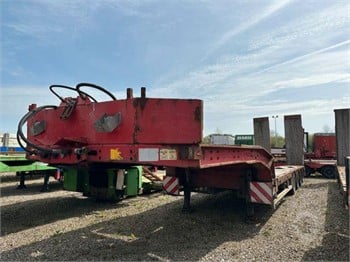 2009 FAYMONVILLE TIEFLADER / BAGGERMULDE Used Low Loader Trailers for sale