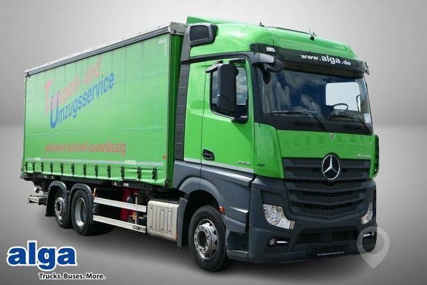 2019 MERCEDES-BENZ ACTROS 2542 Used Curtain Side Trucks for sale