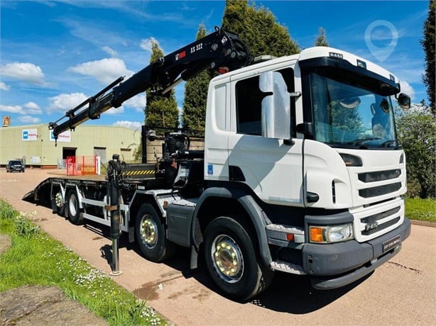 2016 SCANIA P410 Used Dropside Flatbed Trucks for sale