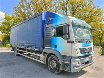 2014 MAN TGM 18.250 Used Curtain Side Trucks for sale