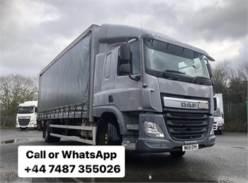 2015 DAF CF220 Used Curtain Side Trucks for sale