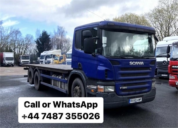 2009 SCANIA P320 Used Standard Flatbed Trucks for sale