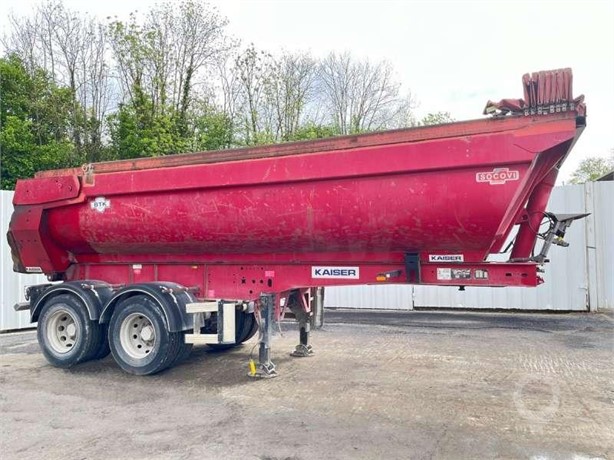 2008 KAISER 2 ESSIEUX Used Tipper Trailers for sale