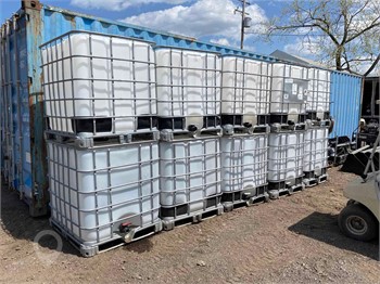 (2) SCHUTZ 275 GAL PLASTIC BULK LIQUID TOTES Used Storage Bins - Liquid/Dry upcoming auctions
