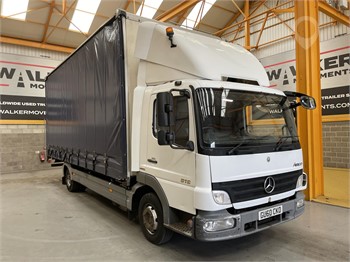 2010 MERCEDES-BENZ ATEGO 816 Used Curtain Side Trucks for sale