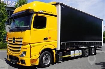 2020 MERCEDES-BENZ ACTROS 2542 Used Curtain Side Trucks for sale