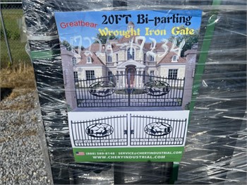2024 GREATBEAR 20' BI-PARTING WROUGHT IRON GATE Used Other upcoming auctions