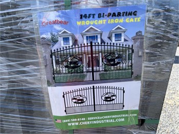 2024 GREATBEAR 14' BI-PARTING WROUGHT IRON GATE Used Other upcoming auctions