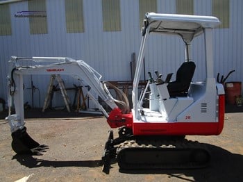 TAKEUCHI TB216 Usati Miniescavatori Escavatori in vendita