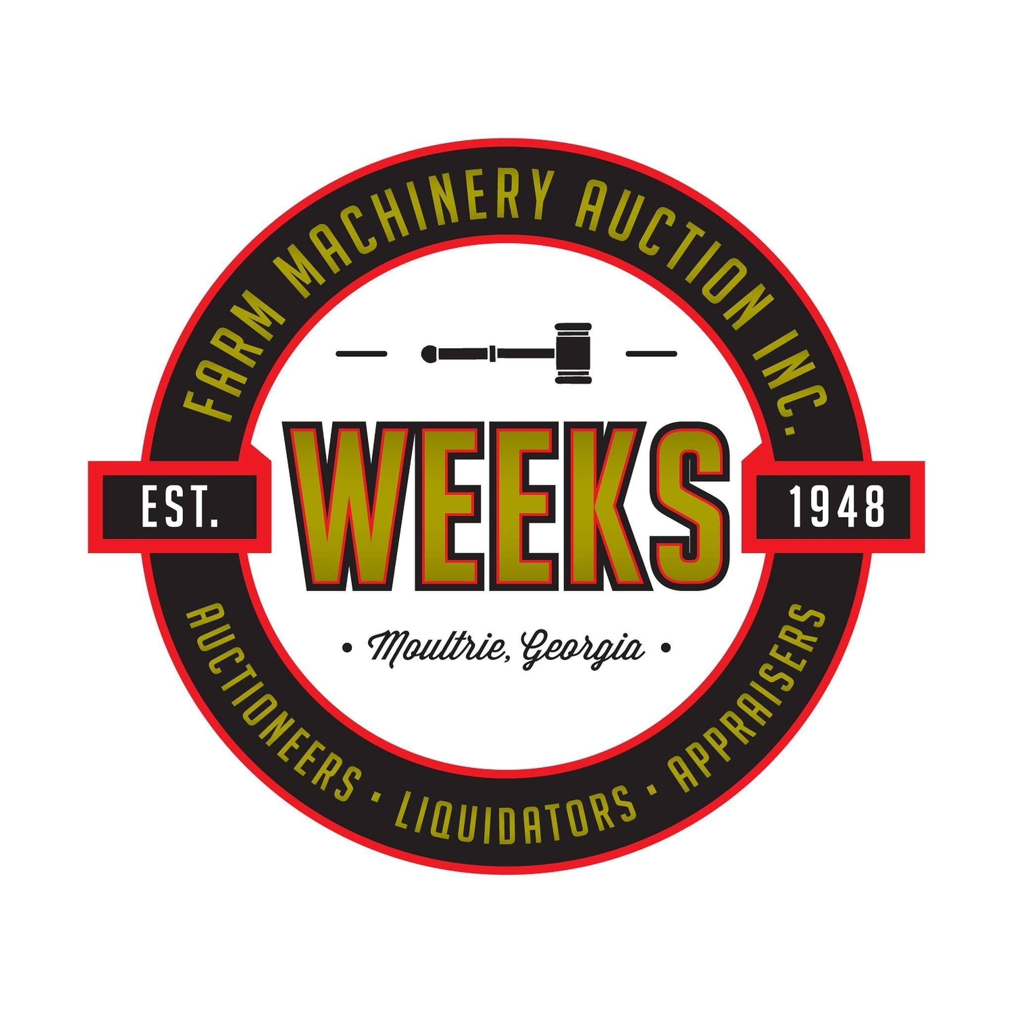 Weeks Farm Machinery Auction logo