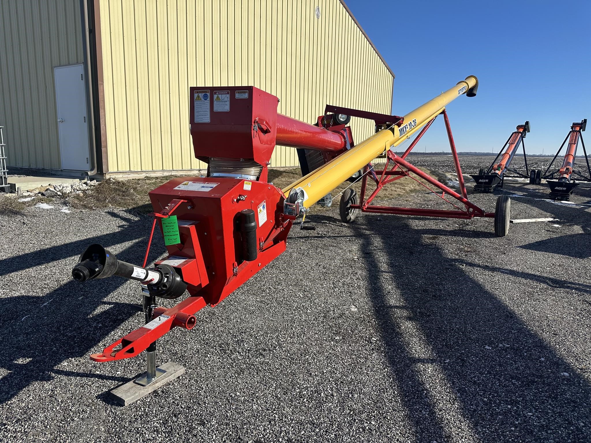 A 2026 Westfield MKX2 10-36 grain auger.